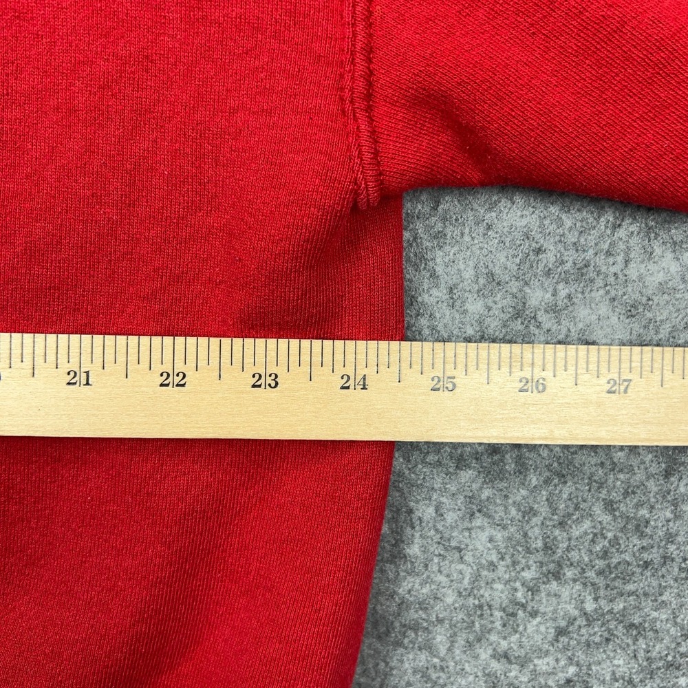 VTG Maryland Terrapins Hoodie Mens‎ XL Red Russell Athletic Hooded Sweatshirt - Picture 7 of 10